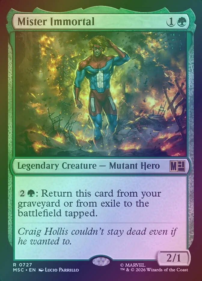 Mister Immortal (MSC) (727) / Foil