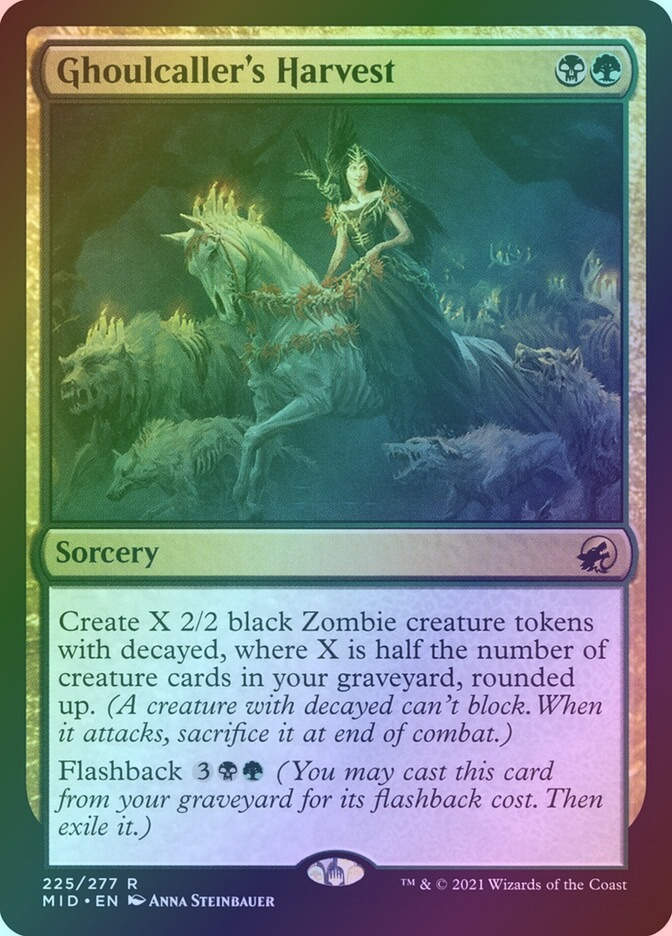 Ghoulcaller's Harvest (MID) (225) / Foil