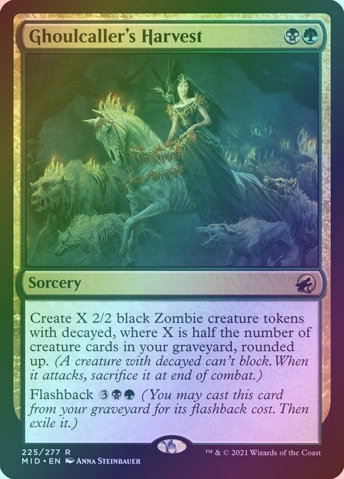 Ghoulcaller's Harvest (MID) (225) / Foil