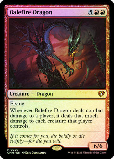 Balefire Dragon (cmm) / Foil