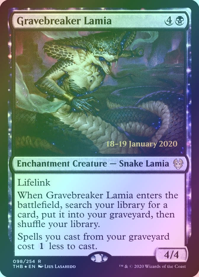 Gravebreaker Lamia (PTHB) (98s) / Foil