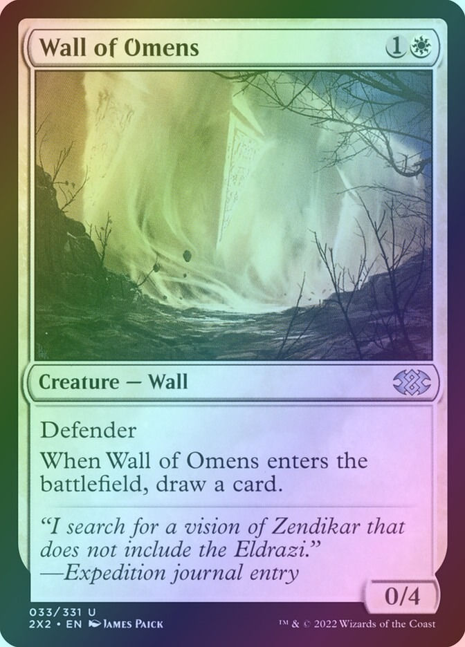 Wall of Omens (2X2) (33) / Foil
