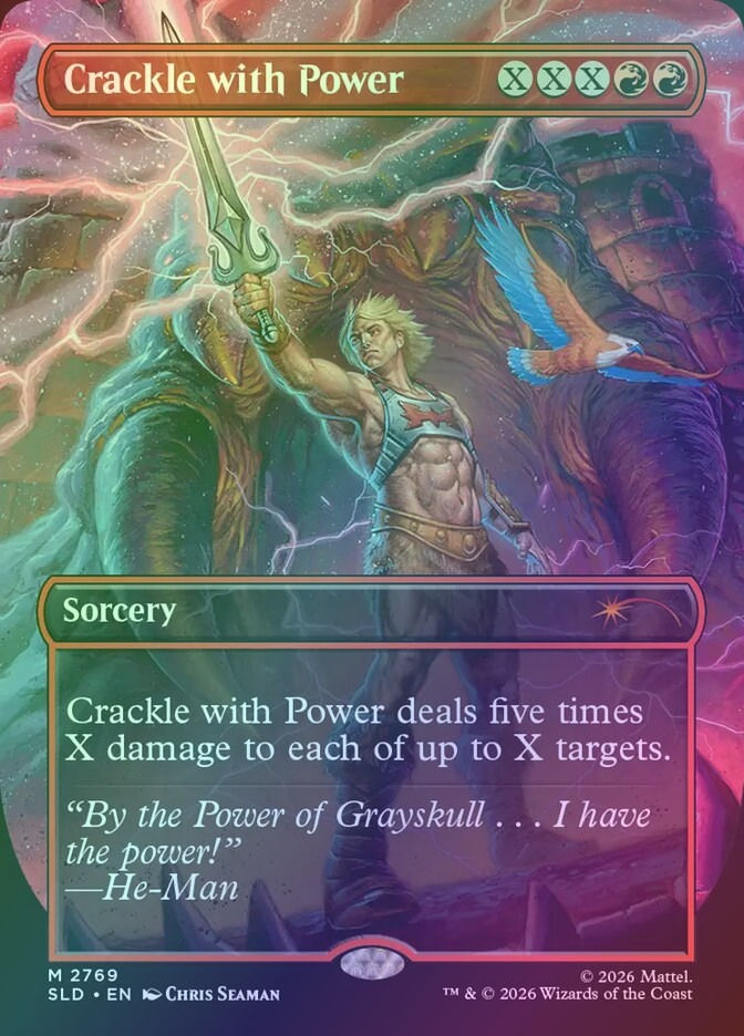 Crackle with Power (SLD) (2769) / Borderless / Foil
