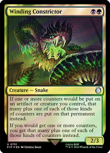 Winding Constrictor (pip) (751) / Surge Foil