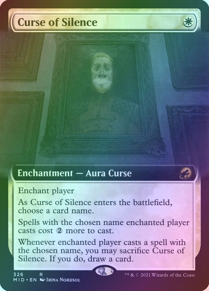 Curse of Silence (MID) (326) / Extended Art / Foil