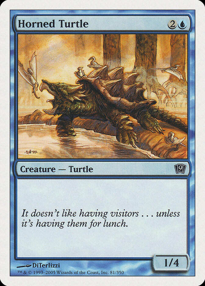 Horned Turtle (9ED) (81)