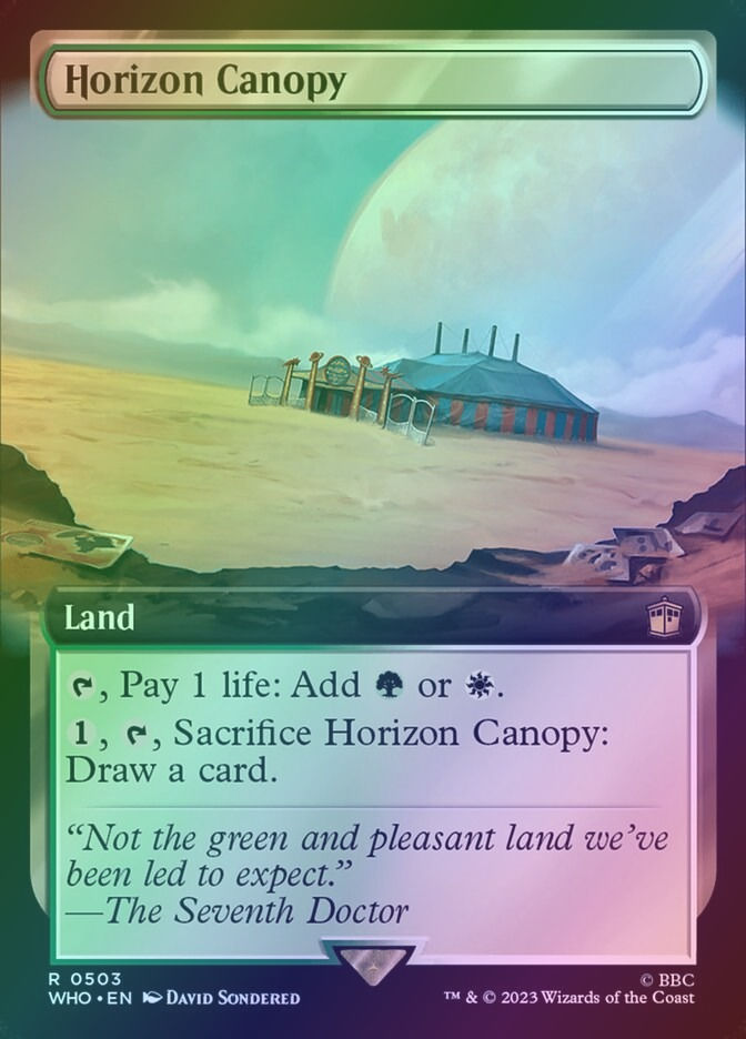 Horizon Canopy (WHO) (503) / Extended Art / Foil