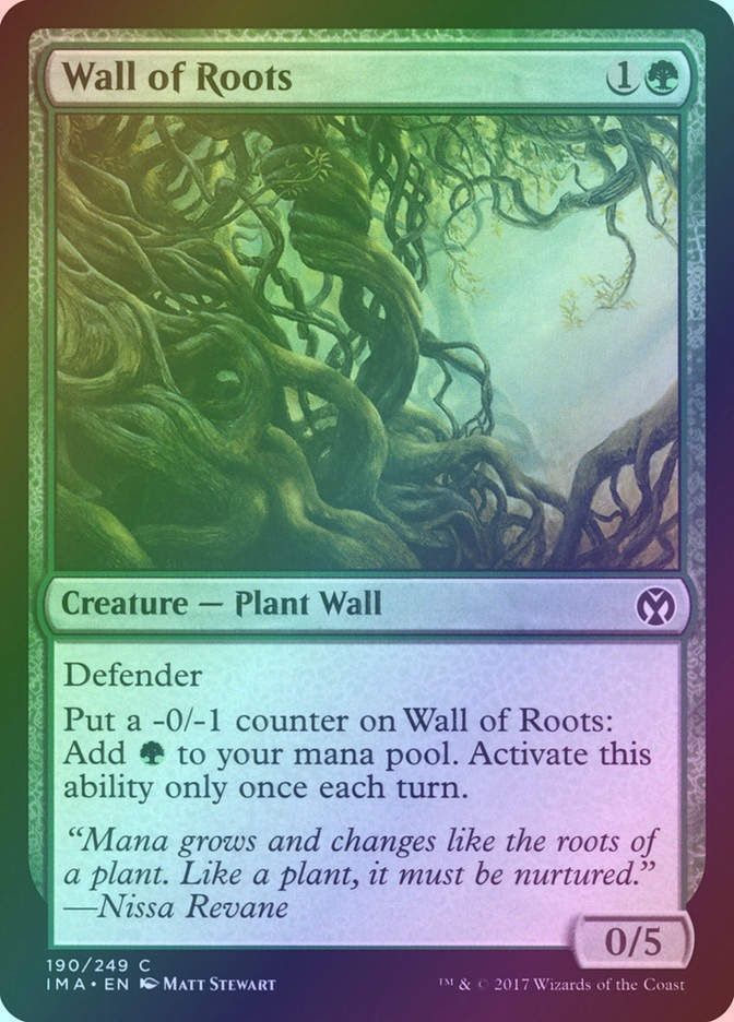 Wall of Roots (IMA) (190) / Foil
