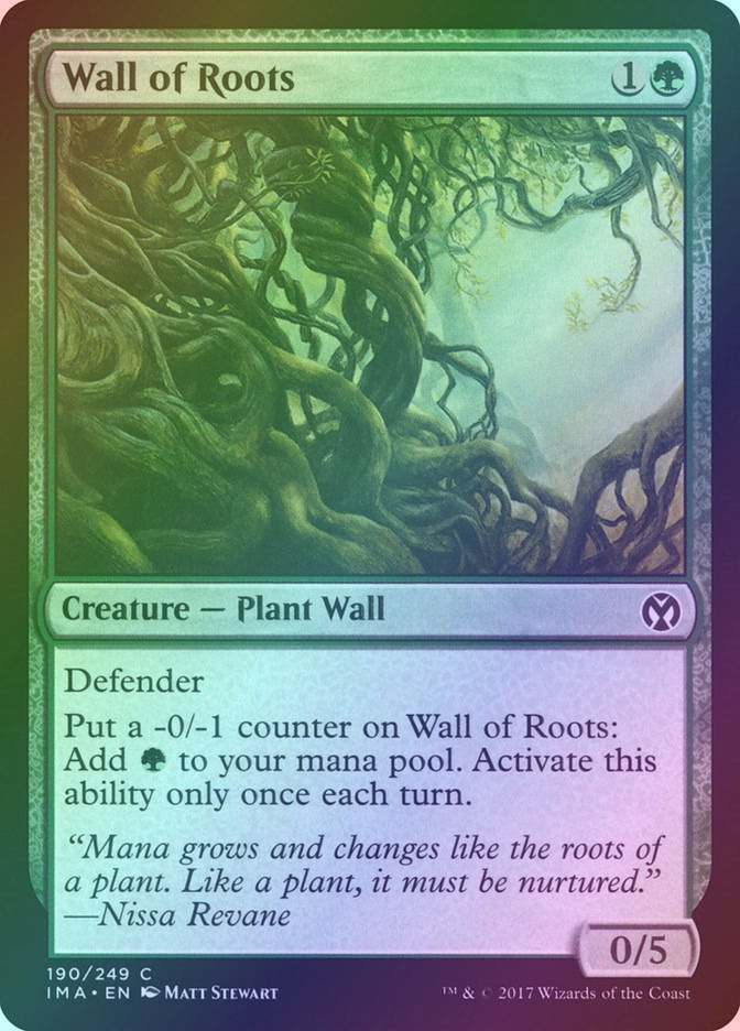 Wall of Roots (IMA) (190) / Foil