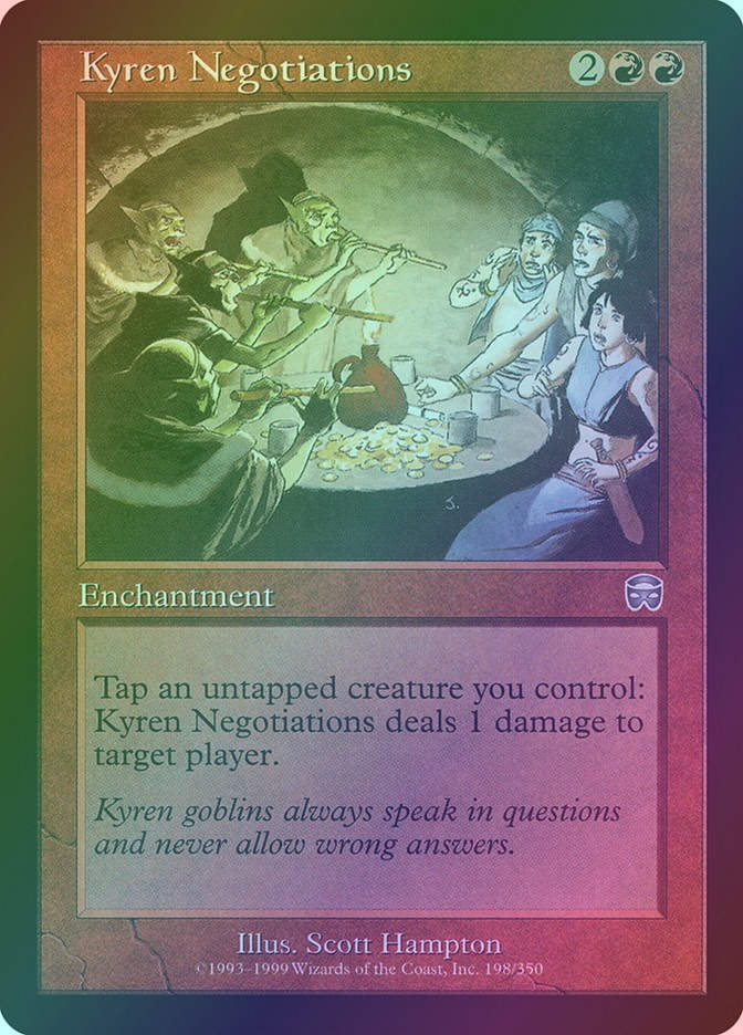 Kyren Negotiations (MMQ) (198) / Foil
