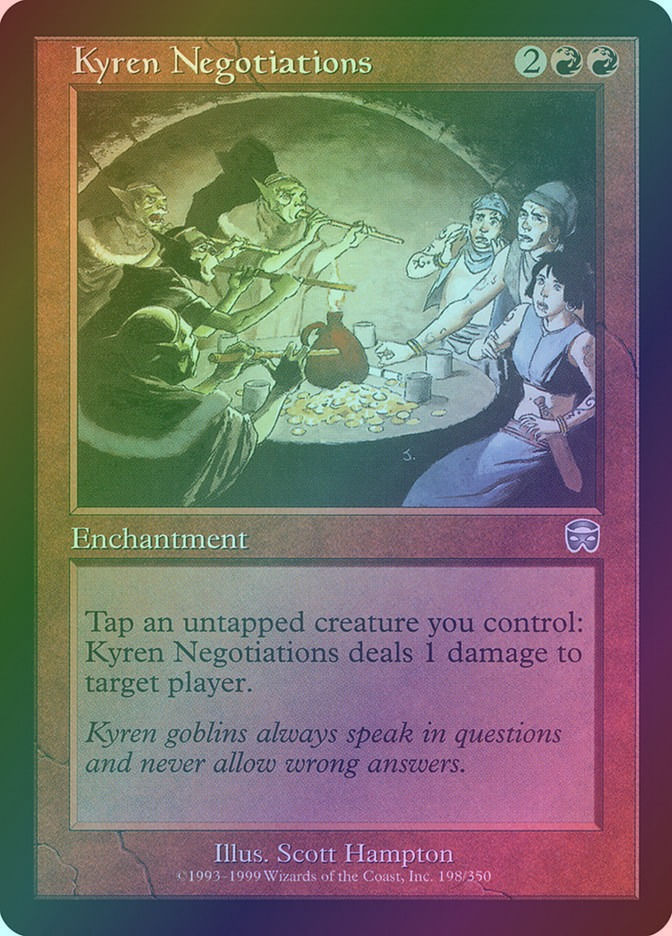 Kyren Negotiations (MMQ) (198) / Foil