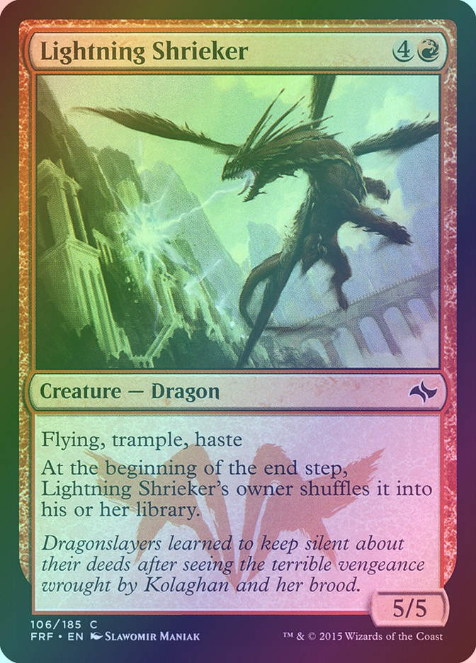 Lightning Shrieker (FRF) (106) / Foil