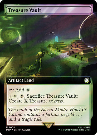 Treasure Vault (pip) (1054) / Extended Surge Foil