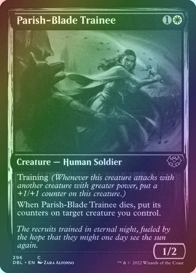 Parish-Blade Trainee (DBL) (296) / Foil