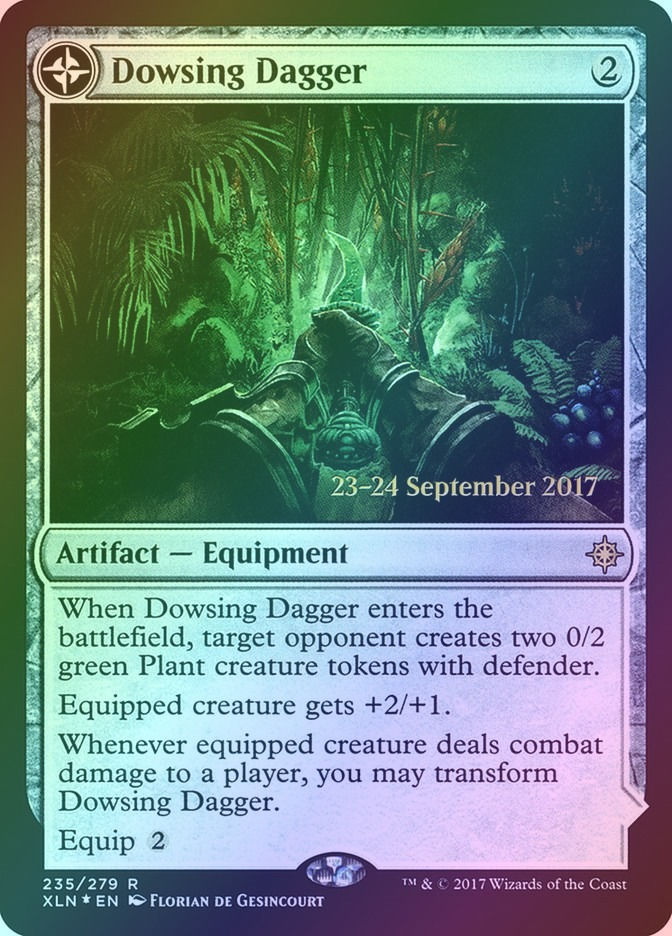 Dowsing Dagger // Lost Vale (PXLN) (235s) / Foil — cara 1 de 2