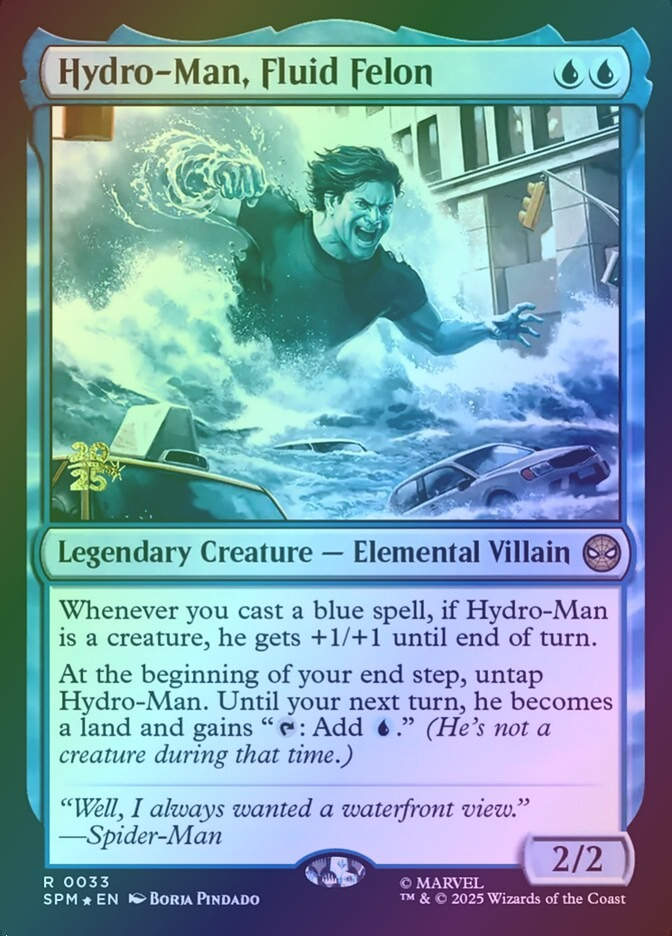 Hydro-Man, Fluid Felon (PSPM) (33s) / Foil