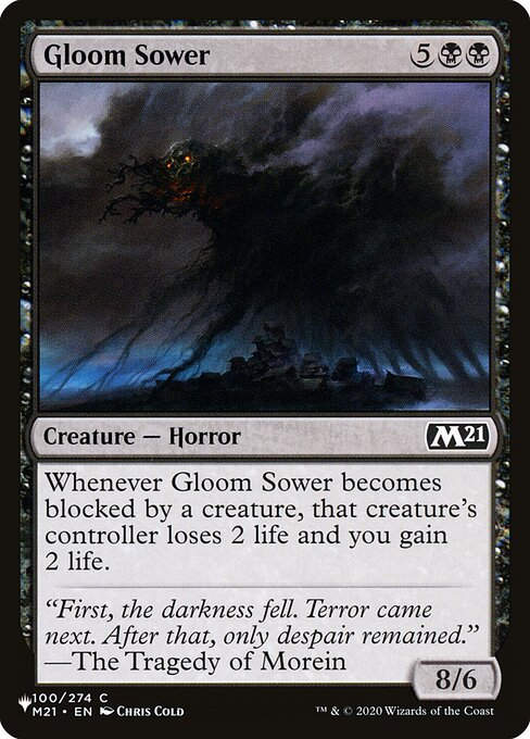 Gloom Sower (PLST) (M21-100)