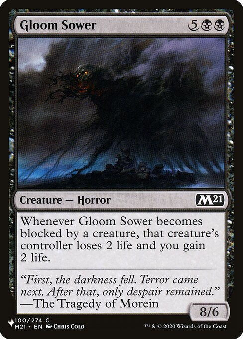 Gloom Sower (PLST) (M21-100)