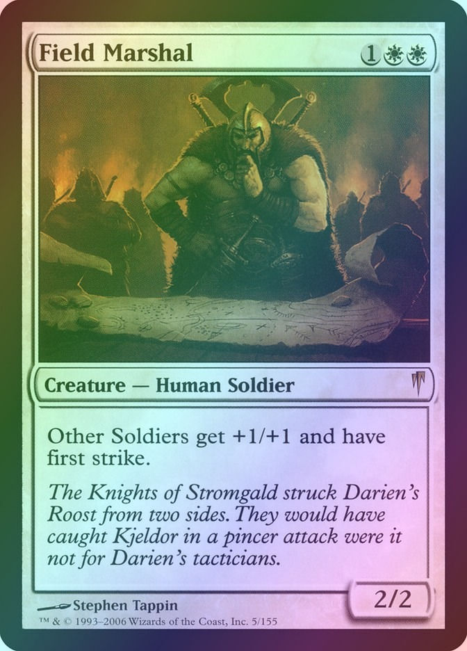 Field Marshal (CSP) (5) / Foil