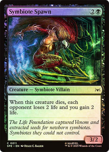 Symbiote Spawn (SPE) (11) / Foil