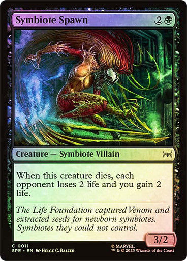 Symbiote Spawn (SPE) (11) / Foil