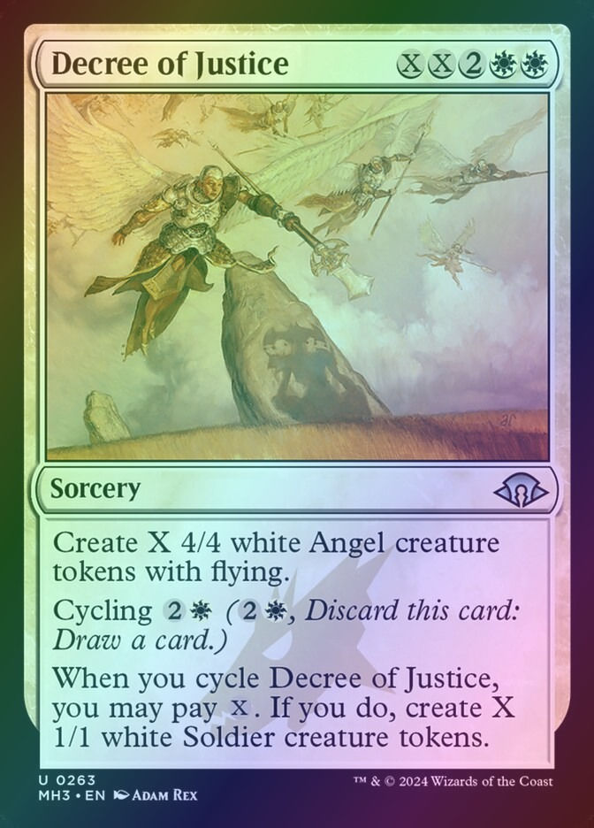 Decree of Justice (MH3) (263) / Foil