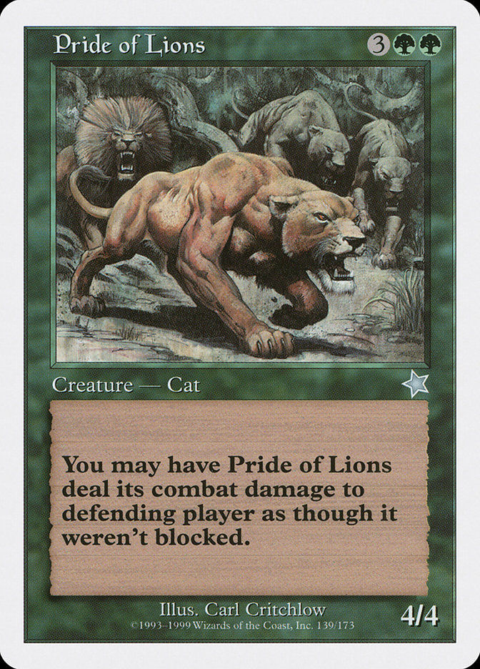 Pride of Lions (S99) (139)