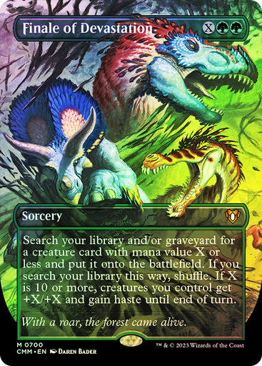 Finale of Devastation (cmm) / Borderless / Foil