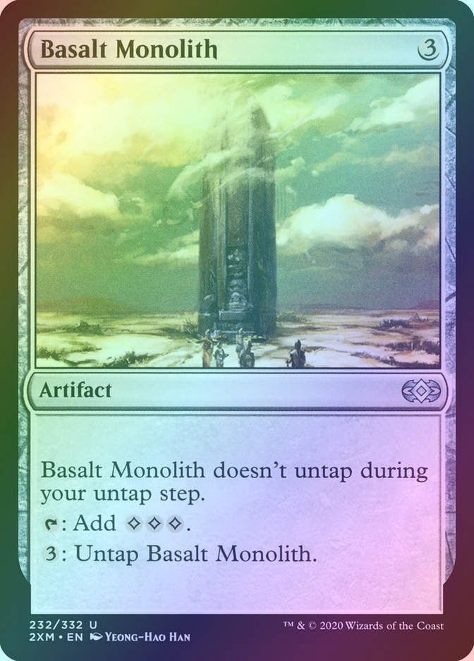 Basalt Monolith (2XM) (232) / Foil