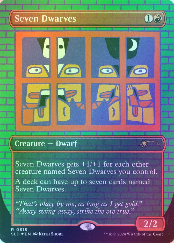 Seven Dwarves (SLD) (818) / Foil