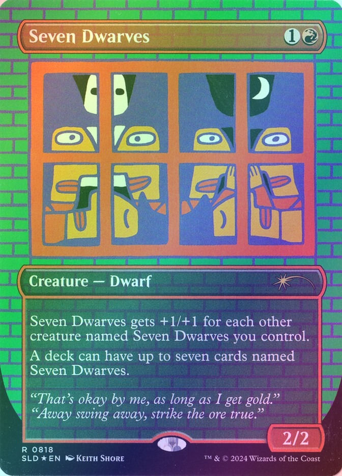 Seven Dwarves (SLD) (818) / Foil