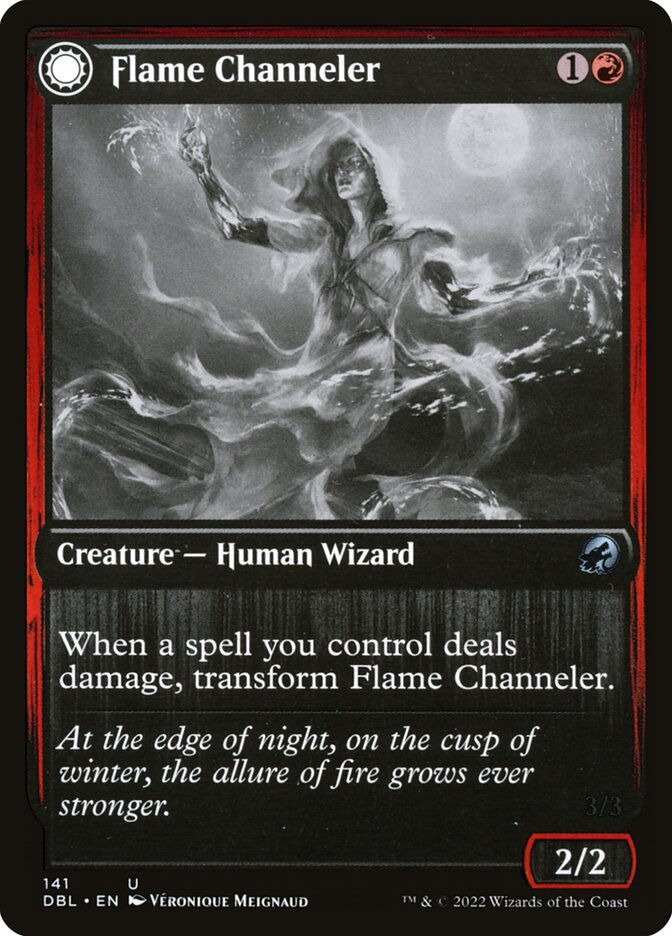 Flame Channeler // Embodiment of Flame (DBL) (141) — cara 1 de 2