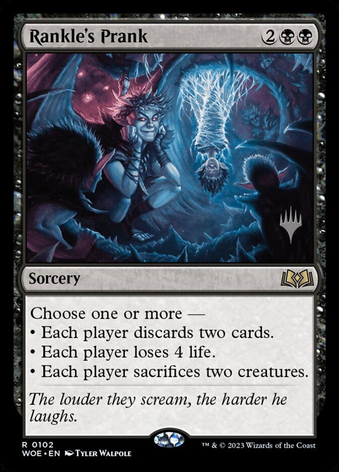 Rankle's Prank (PWOE) (102p)