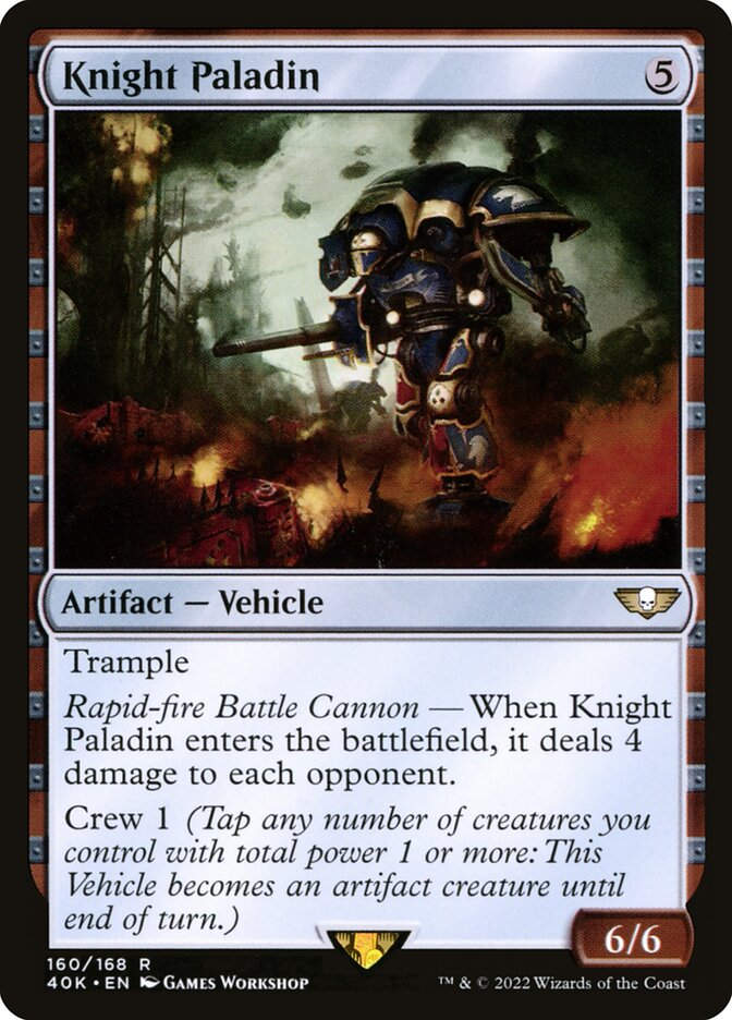 Knight Paladin (40K) (160)