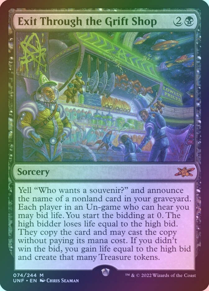 Exit Through the Grift Shop (UNF) (74) / Foil