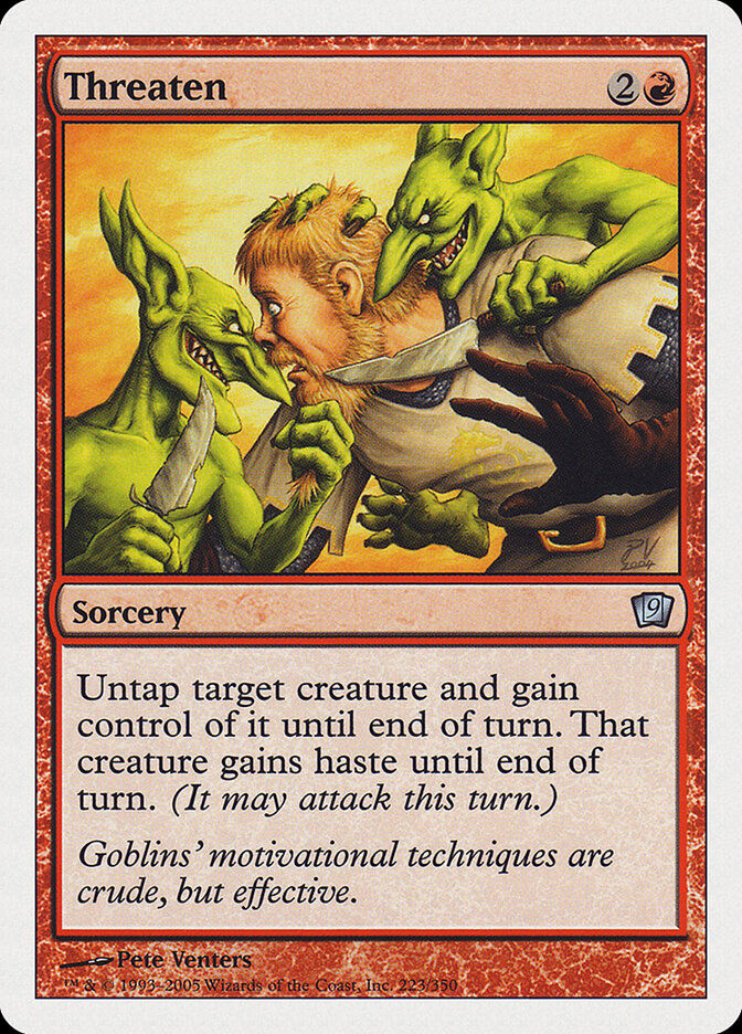Threaten (9ED) (223)