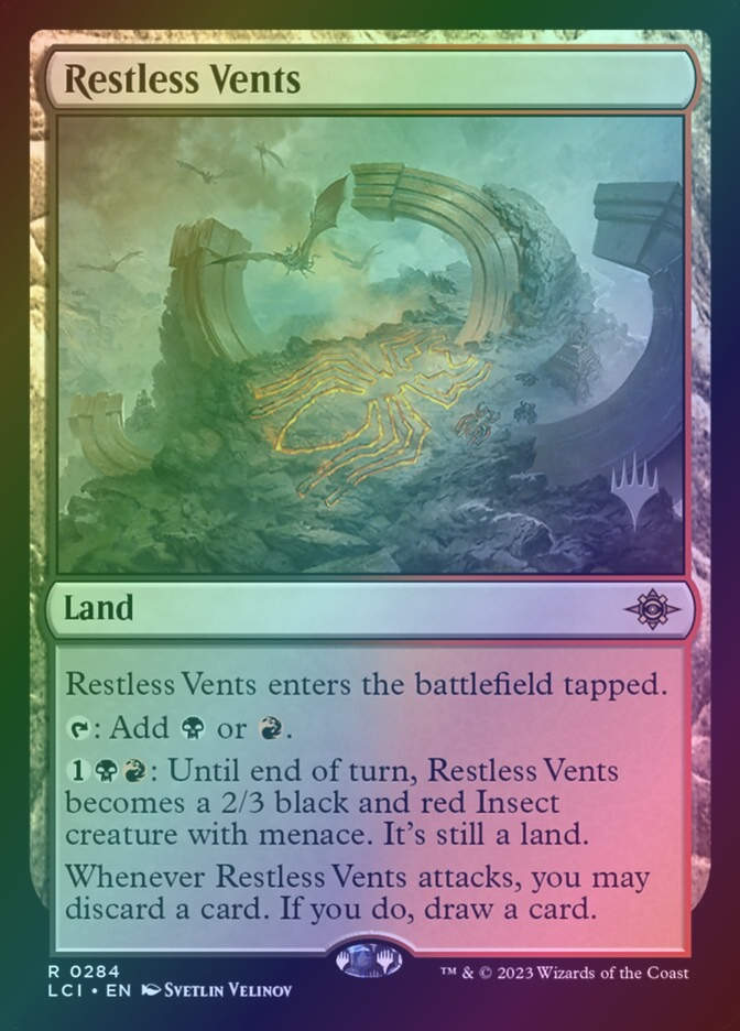 Restless Vents (PLCI) (284p) / Foil