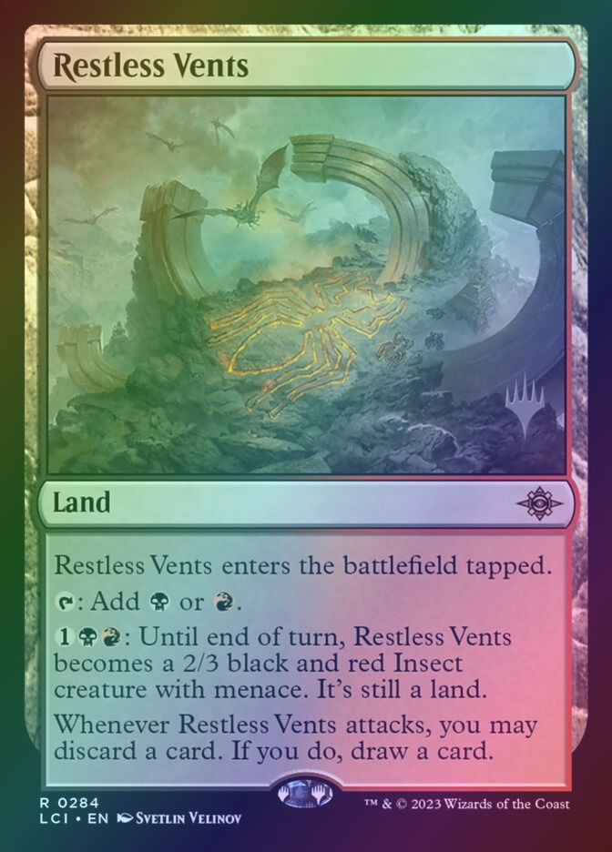 Restless Vents (PLCI) (284p) / Foil
