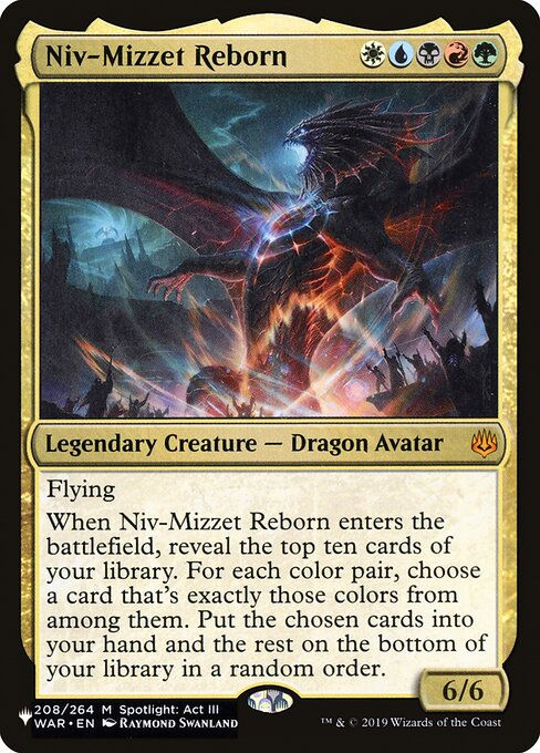 Niv-Mizzet Reborn (PLST) (WAR-208)