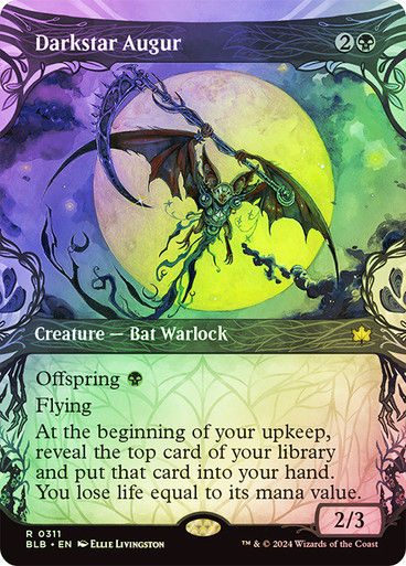 Darkstar Augur (blb) (311) / Showcase Foil