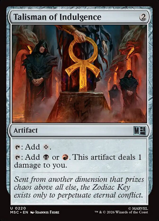Talisman of Indulgence (MSC) (220)