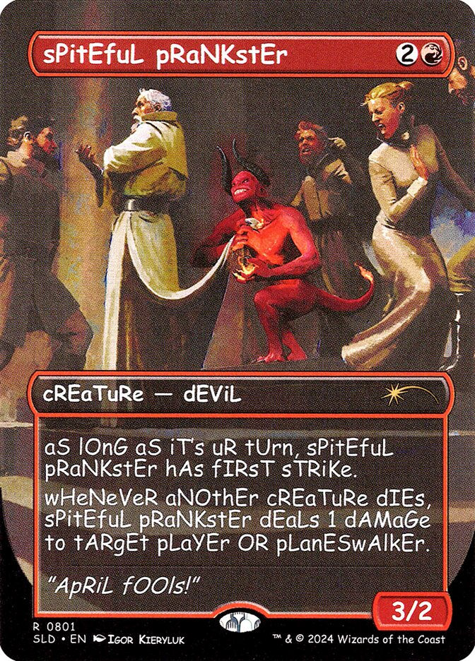 Spiteful Prankster (SLD) (801) / Borderless