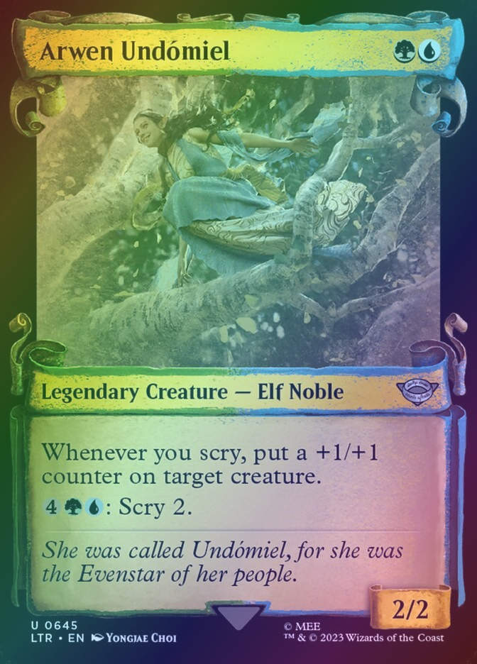 Arwen Undómiel (LTR) (645) / Showcase / Foil