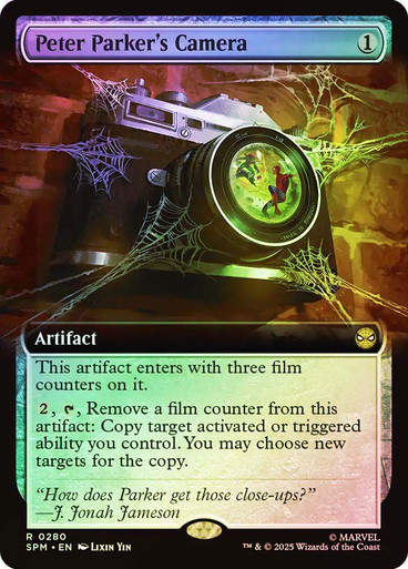 Peter Parker's Camera (SPM) (280) / Extended Art / Foil