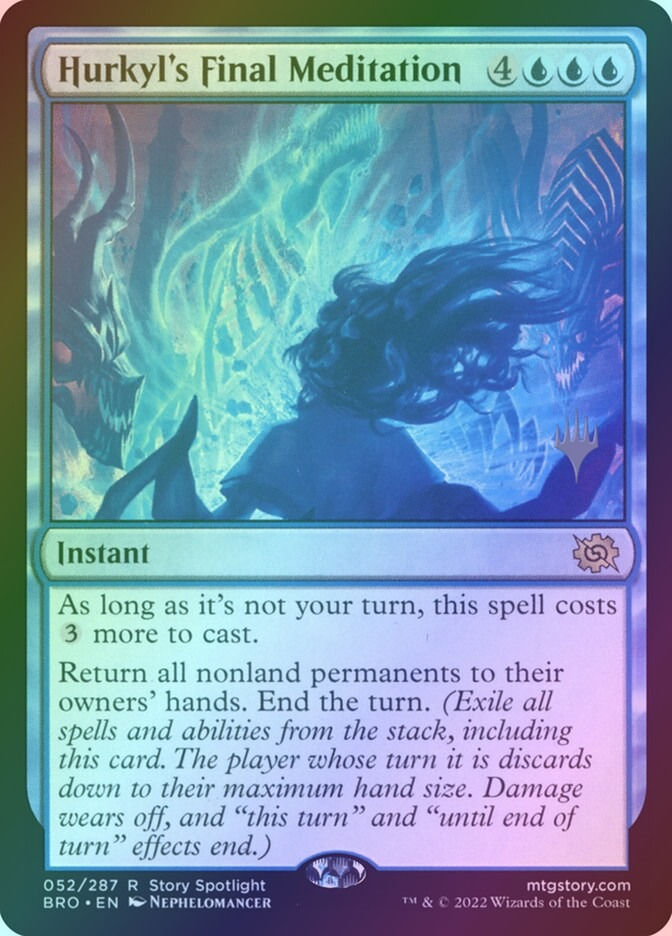 Hurkyl's Final Meditation (PBRO) (52p) / Foil