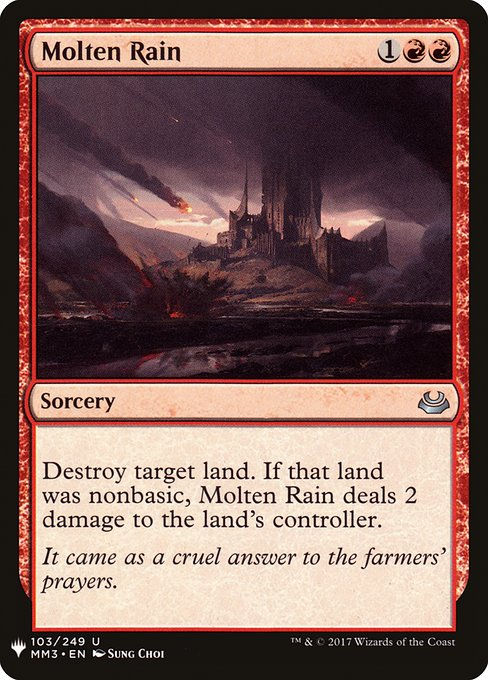 Molten Rain (PLST) (MM3-103)