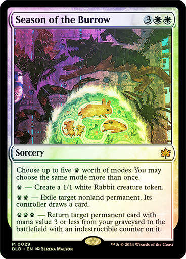 Season of the Burrow (blb) (29) / Foil