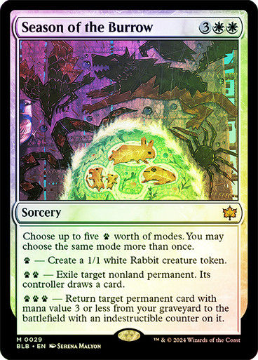 Season of the Burrow (blb) (29) / Foil