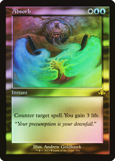Absorb (DMR) / Showcase / Foil