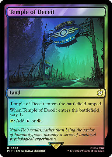 Temple of Deceit (pip) (303) / Foil